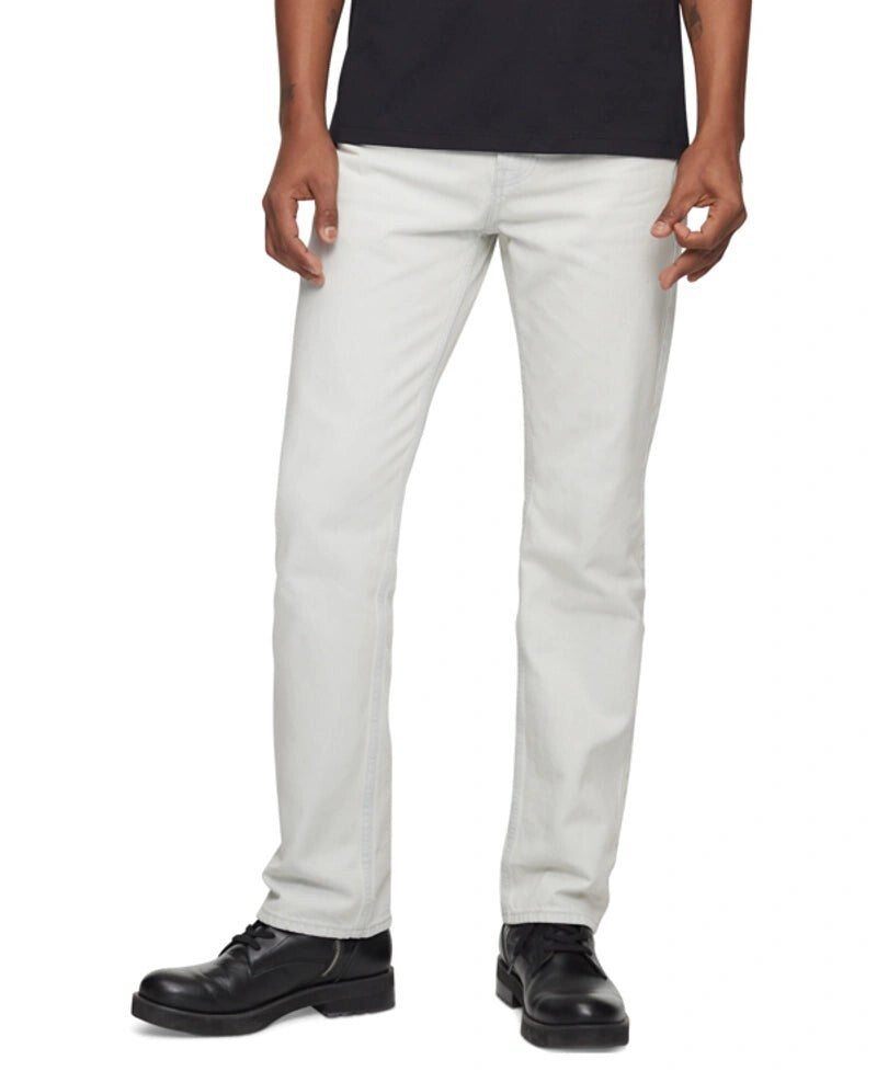 Calvin Klein Men's Straight-Fit Stretch Jeans Lutz W33xL30