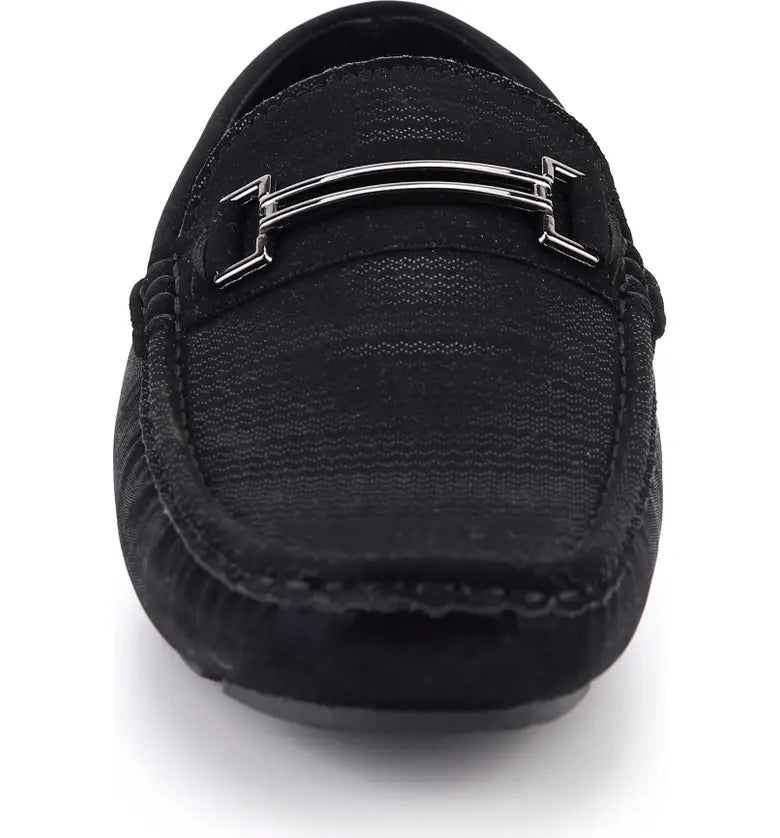 Aston Marc Men's Fashion Driving Shoes Color Black Size 12M