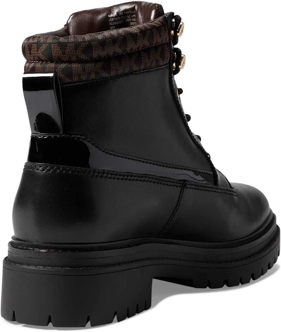Michael Kors Women's Turner Booties Color Black/Brown Size 8.5M
