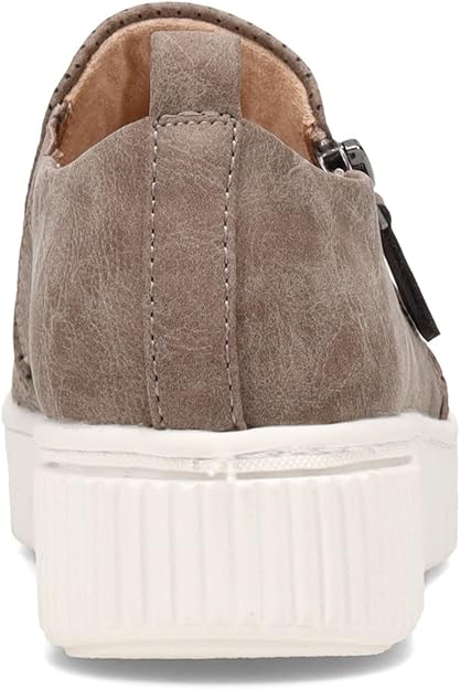 Soul Naturalizer Women's Turner Slip-On Sneakers Grey Faux Leather Size 6W