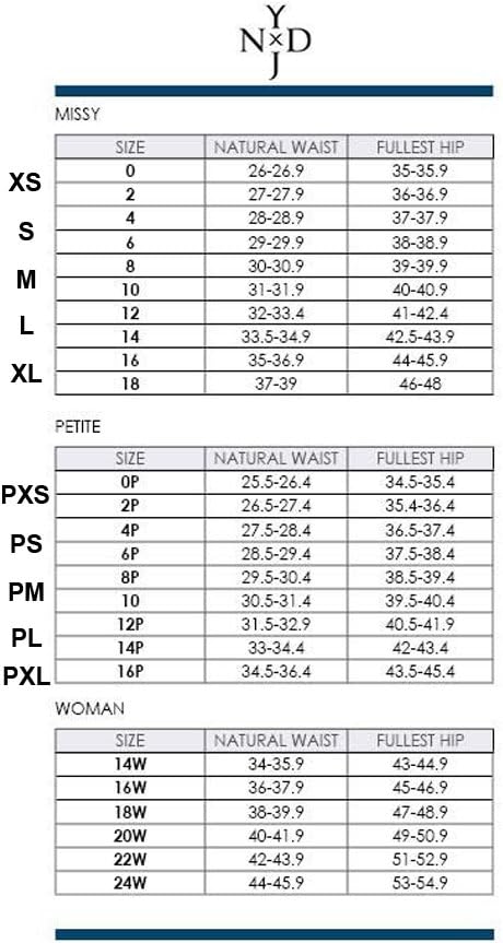 NYDJ Women's Solid Cropped Jeans Color Black Size 18