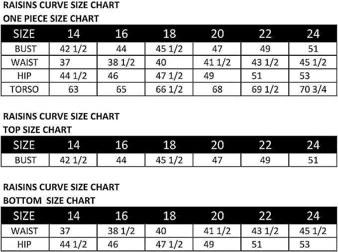 Raisins Curve Trendy Plus Size Solid Caicos Flounce One-Piece Swimsuit Color Black Size 20W