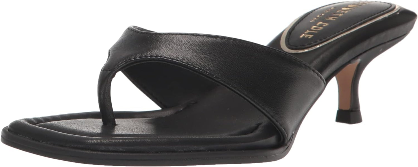 Kenneth Cole New York Women's Classic Geneva Wedge Sandals Color Black Size 7.5M