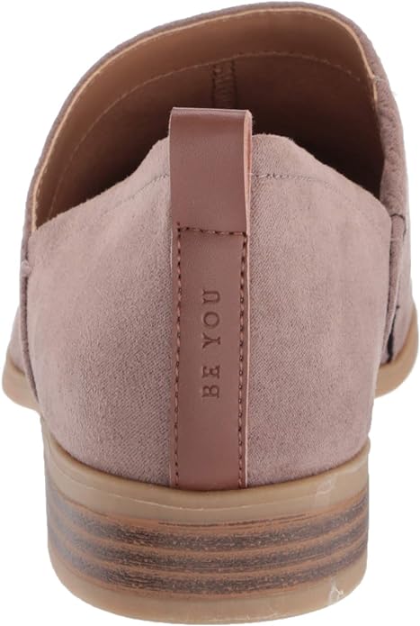 Dr. Scholl's Women's Ruler Slip-on Shooties Color Taupe Grey Microfiber Size 9.5M