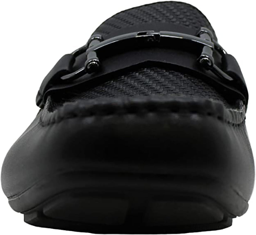 Alfani Men's Len Closed Toe Penny Loafer Drivers Color Black Size 11M
