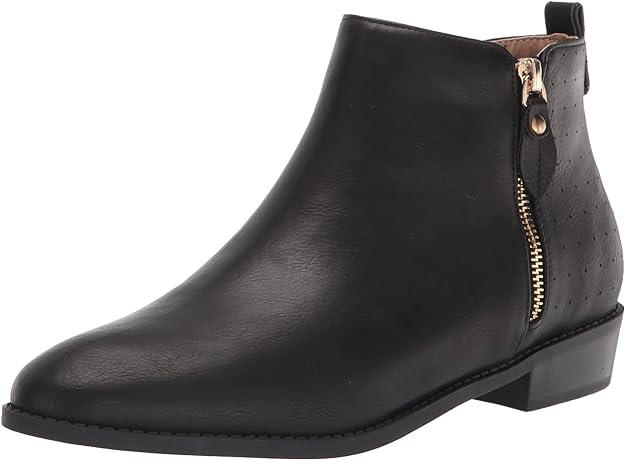 Journee Collection Women's Ellis Ankle Booties Color Black Size 8.5M