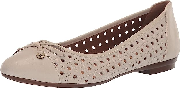 Patricia Nash Bettina Ballet Flats Color Bone Size 7M
