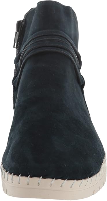 Bella Vita Women's Falynn Ankle Boots Color Navy Suede Leather Size 7.5W