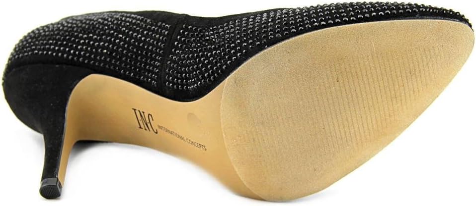 INC International Concepts Women's Zitah Pumps Color Black Bling Size 9.5M