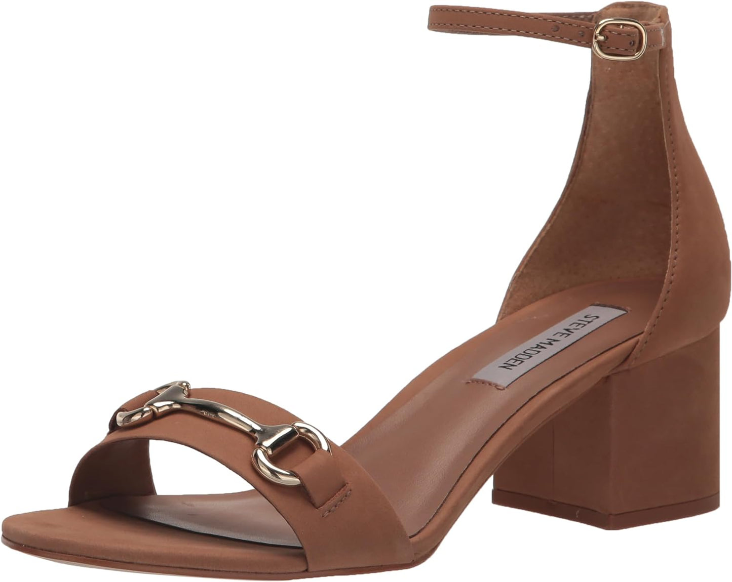 Steve Madden Women's Irenee-B Ankle-Strap Sandals  Color Tan Nubuck Size 7.5M
