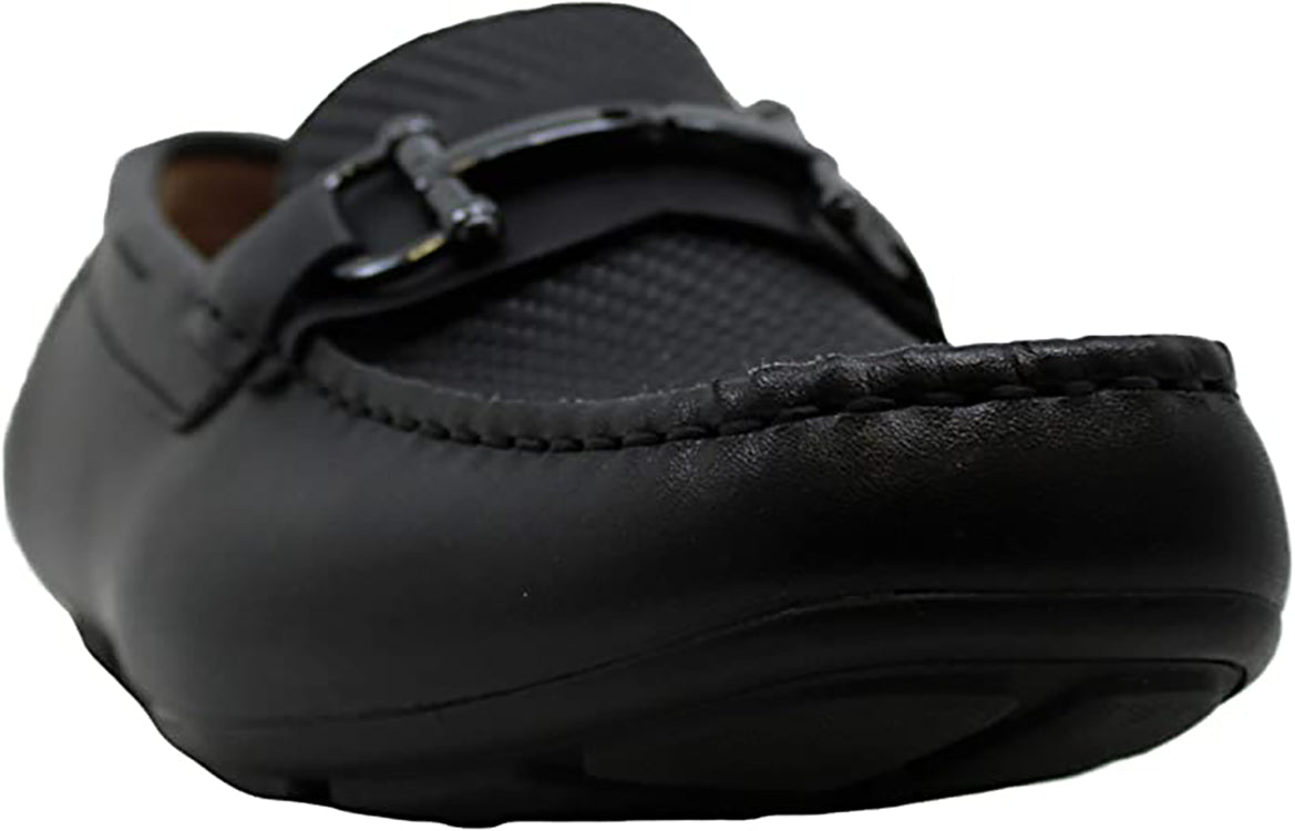 Alfani Men's Len Closed Toe Penny Loafer Drivers Color Black Size 11M