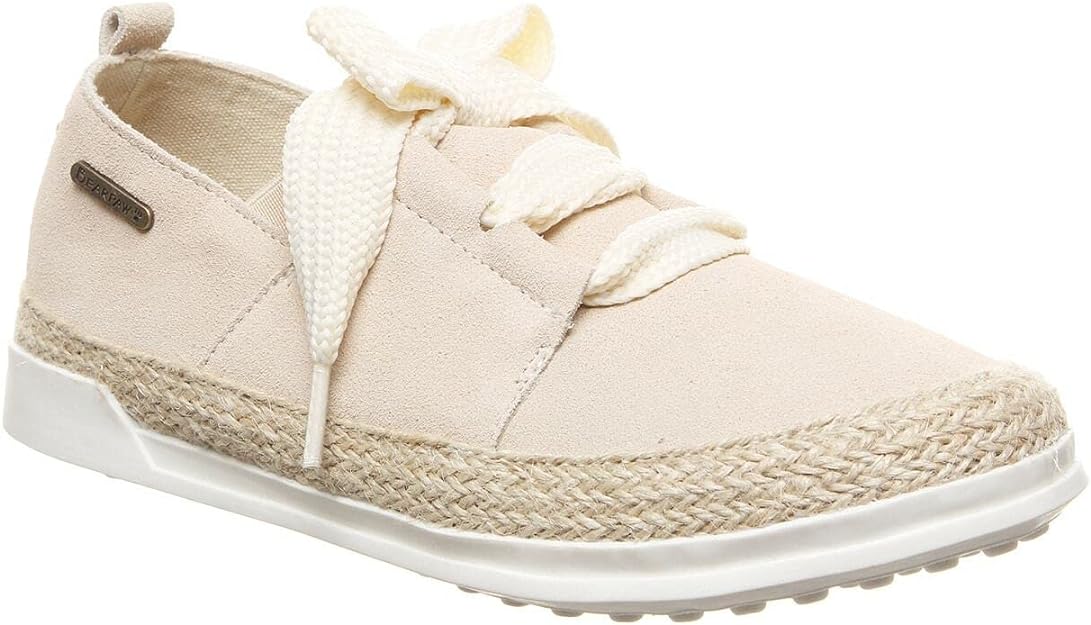 BEARPAW Women's BILLIE Slip-On Shoes Color Ivory Size 9M