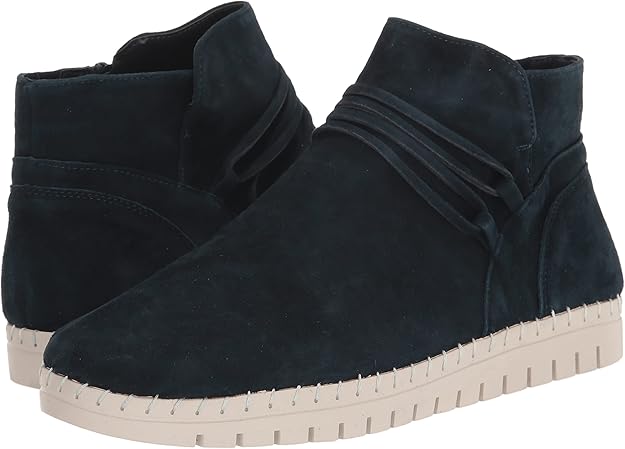 Bella Vita Women's Falynn Ankle Boots Color Navy Suede Leather Size 7.5W