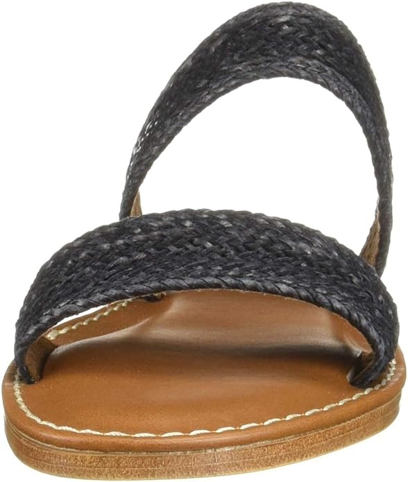 Bella Vita Women's Imo-Italy Slide Sandals Color Black Woven Size 6.5M