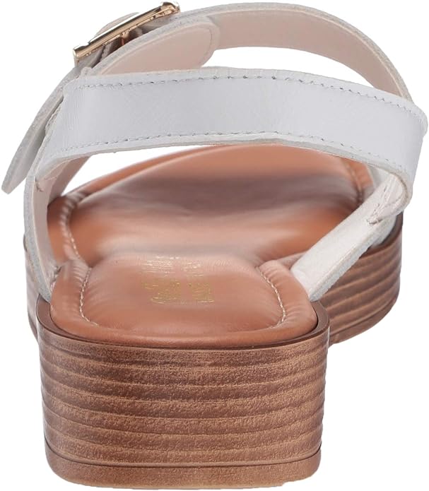 Bella Vita Women's Tay-Italy Sandals Color White Leather Size 8.5W