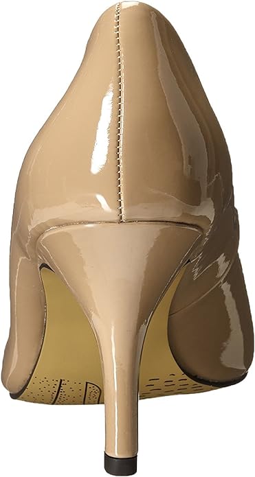 Bella Vita Women's Define II Dress Pumps Color Nude Patent Size 9.5W