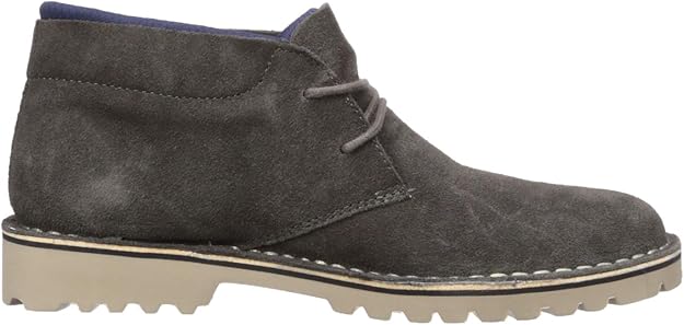 Kenneth Cole REACTION Men's Abie Desert Chukka Boots Dark Gray Size 11.5