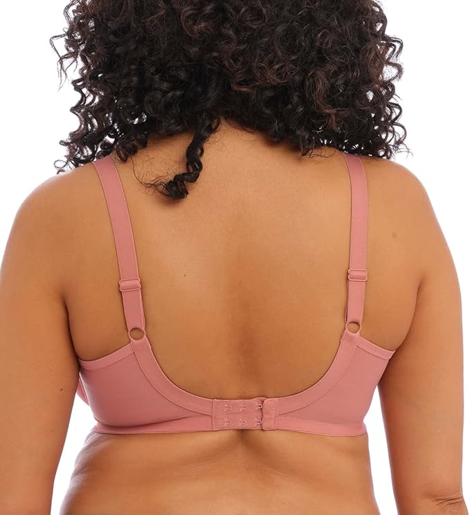Elomi Women's Priya Underwire Plunge Bra Rose Gold Size 40K