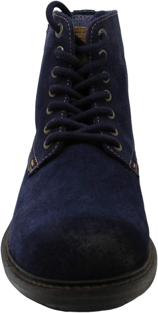 Levi's Men's Sheffield Closed Toe Ankle Boots Color Navy Size 9.5M