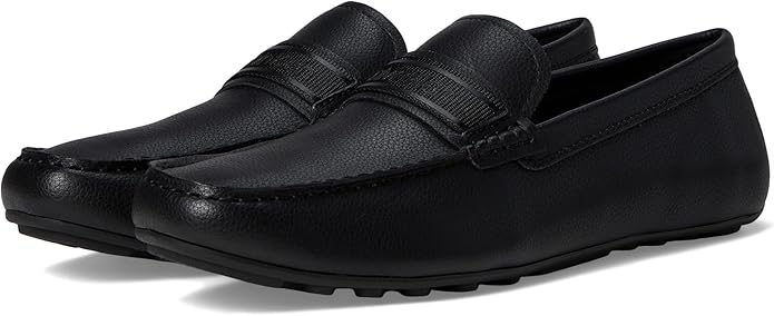 Calvin Klein Men's Oliver Logo Driving Style Loafer Black Size 9.5