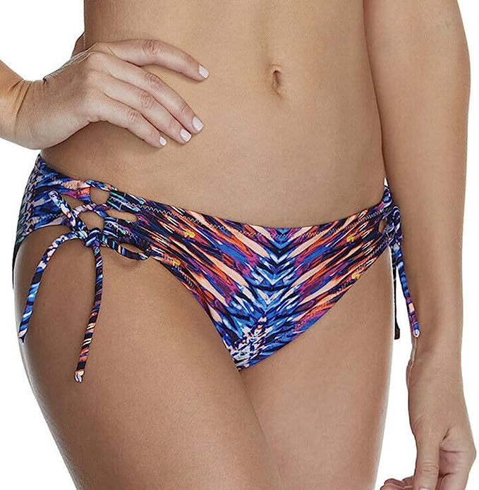 Raisins Juniors Own The Night Hipster Printed Swim Bottom Multicolor Size L