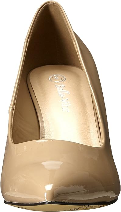 Bella Vita Women's Define II Dress Pumps Color Nude Patent Size 9.5W