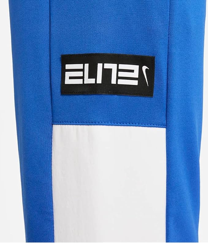 Nike Big Boys Therma-Fit Elite Game Pants Color Royal/White Size M 10-12