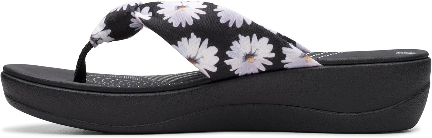 Clarks Women's Arla Glison Slip-On Black Multi Size 8