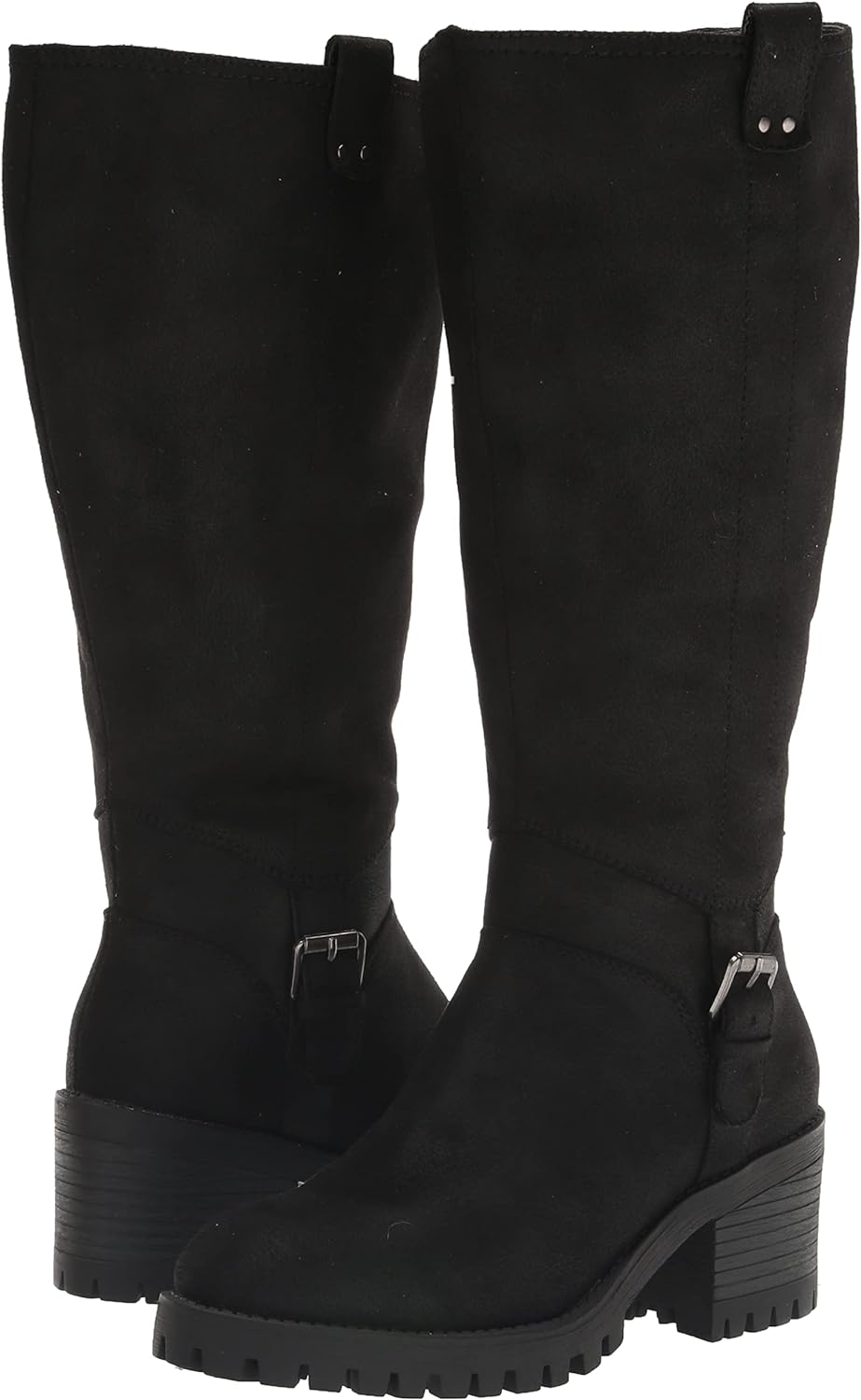 Bella Vita Women's Lorielle Plus Wide Calf Riding Boots Color Black Size 8M