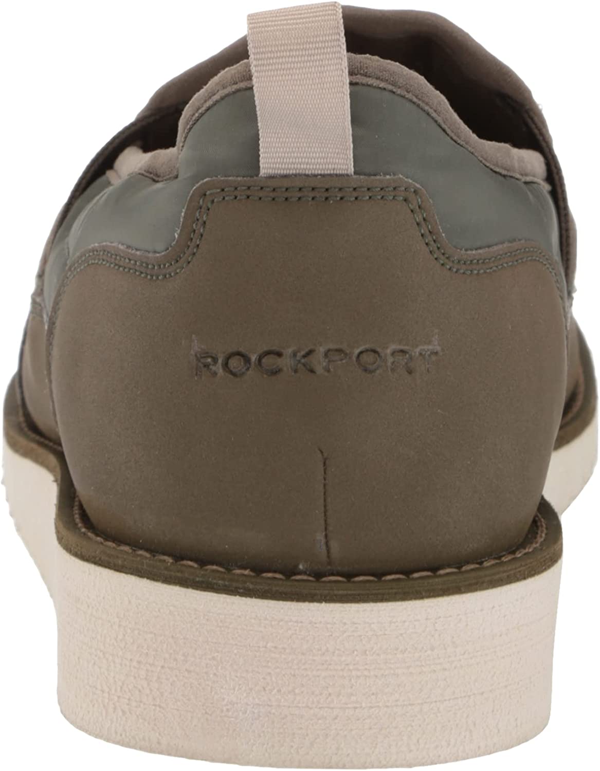 Rockport Men's Axelrod Quilted Slipper Color Olive Size 7.5M