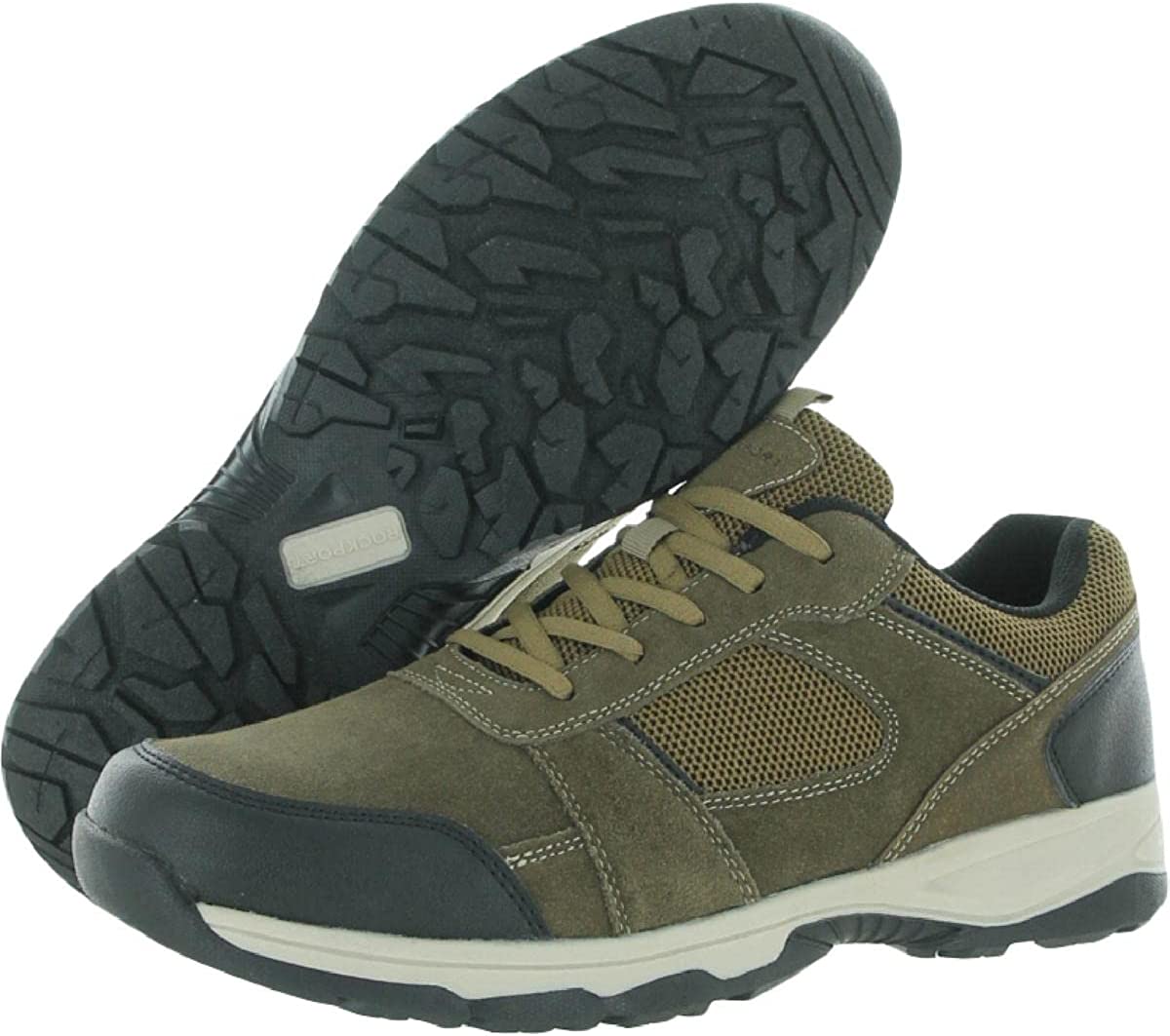 Rockport Mens Dickins Vicuna Lace Up Sneakers Size 11.5M