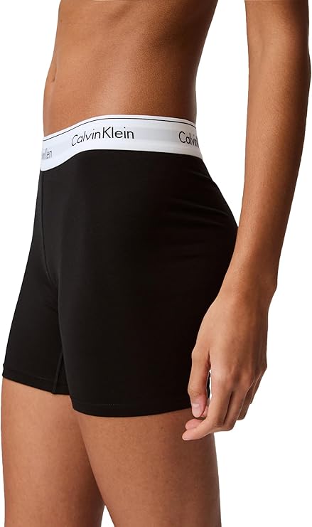 Calvin Klein Women's Modern Cotton Boxer Brief Black Size L
