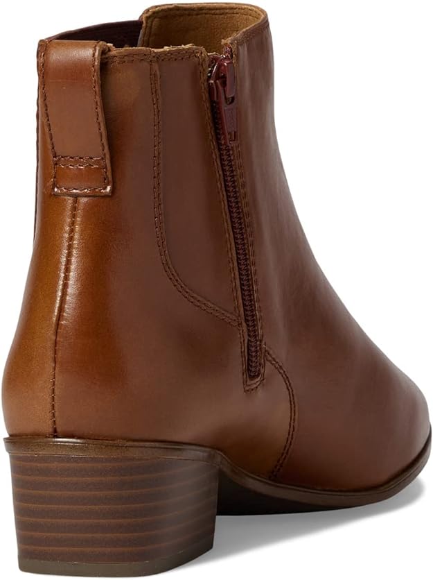Rockport Women's Geovana Pull-On Chelsea Color Tan Leather Size 11M