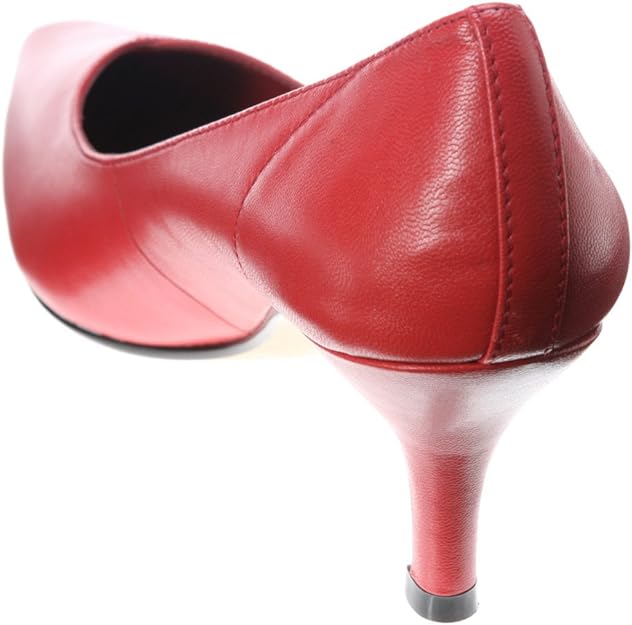 Bella Vita Women’s Wow Leather Closed Toe Classic Pumps Color Red Kidskin Size 9N