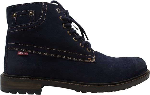 Levi's Men's Sheffield Closed Toe Ankle Boots Color Navy Size 9.5M