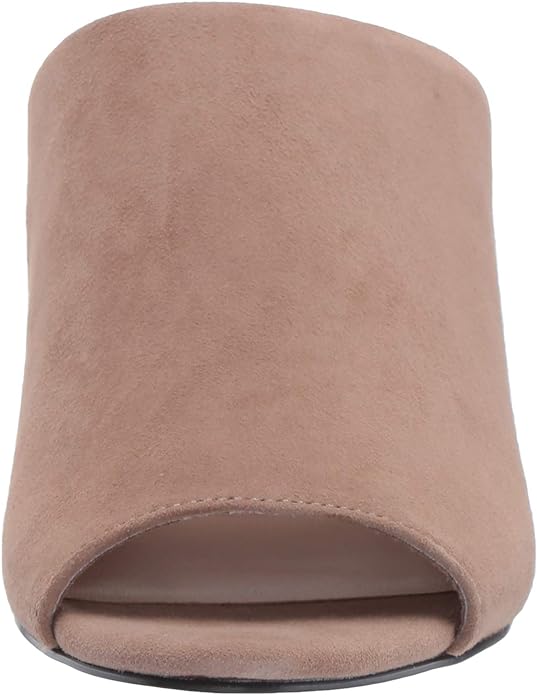 Bella Vita Women's Kathy Mule Sandal Color Almond Kidsuede Leather Size 7W