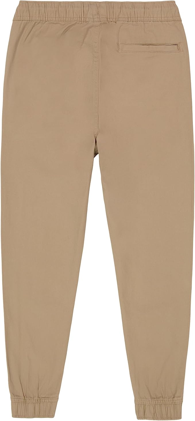Nautica Boys' School Uniform Jogger Pants Color Med Khaki Size XL (18-20)