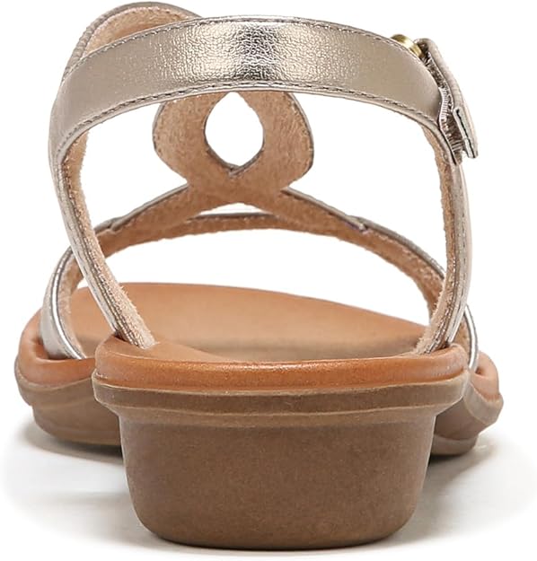 Soul Naturalizer Summer Ankle Strap Summer Sandal Warm Silver Size 8.5W