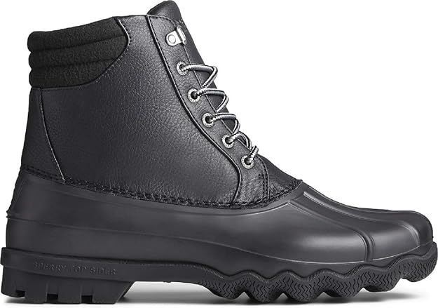 Sperry Men's Avenue Duck Promo Boots Black Size 8
