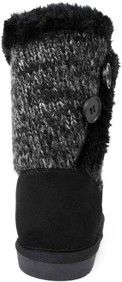 Sugar Women's Marty Warm Winter Boots Color Black Micro Size 7M