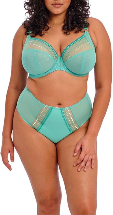 Elomi Women's Plus Size Matilda Plunge Bra Jade Size 38I