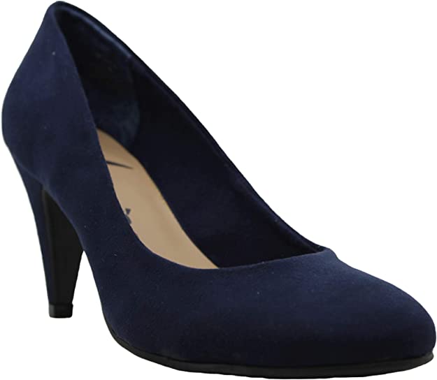American Rag Women's Felix Closed Toe Classic Pumps  Color Navy Size 9W