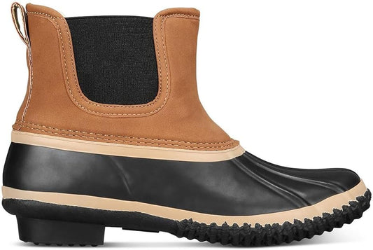 Style & Co Women's Harlii Cold-Weather Duck Boots  Color Chestnut Size 6M