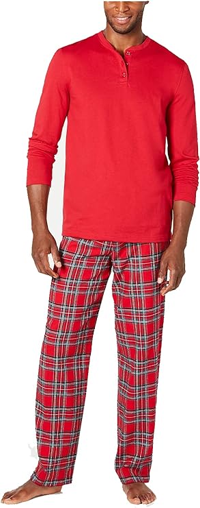 Family Pajamas Men's Mix It Brinkley Plaid Pajama Set Color Brinkley Plaid Size S