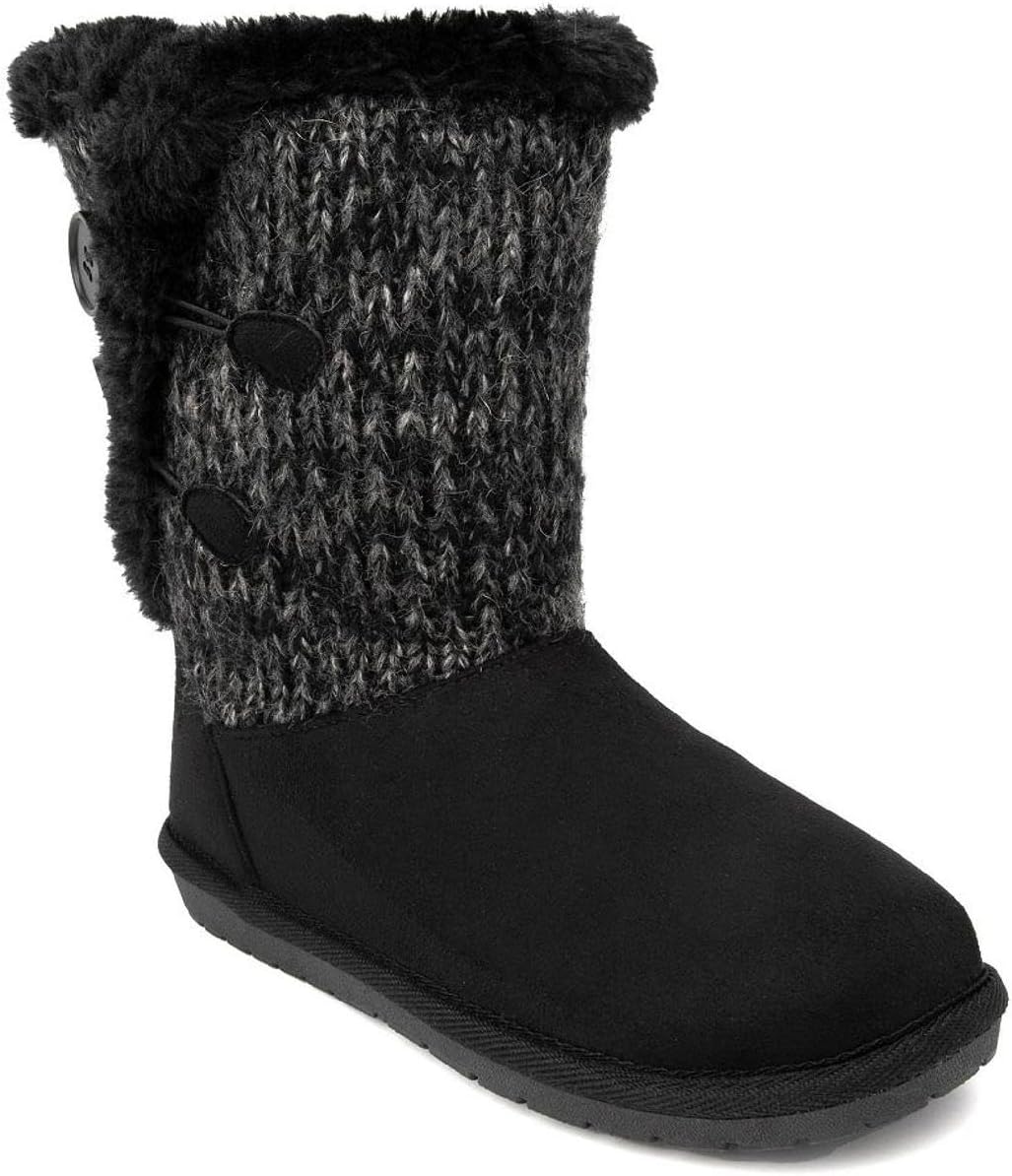 Sugar Women's Marty Warm Winter Boots Color Black Micro Size 7M