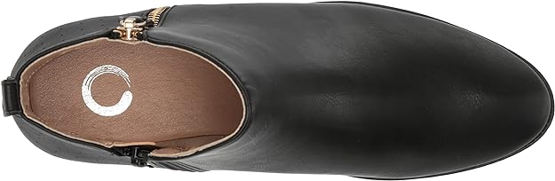 Journee Collection Women's Ellis Ankle Booties Color Black Size 8.5M
