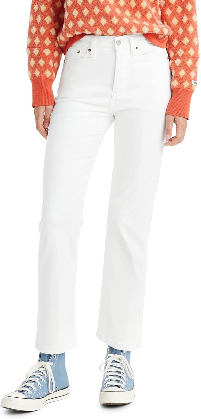 Levi's Released-Hem Straight-Leg Jeans Color Soft Clean Size 29R