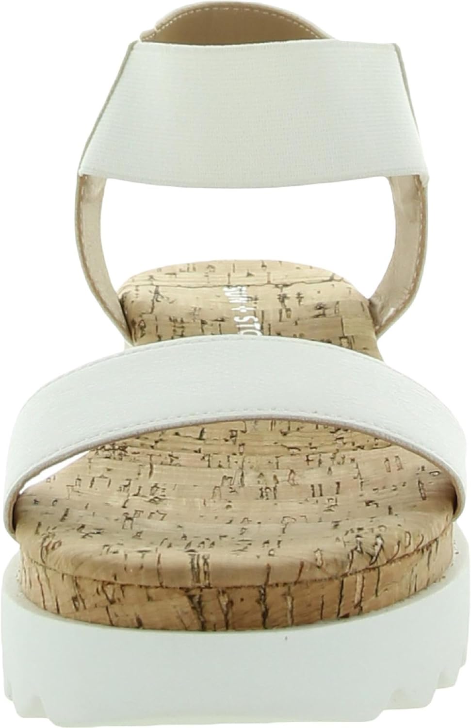 Sun + Stone Women's Melanyy Wedge Sandals Color White Size 6.5M