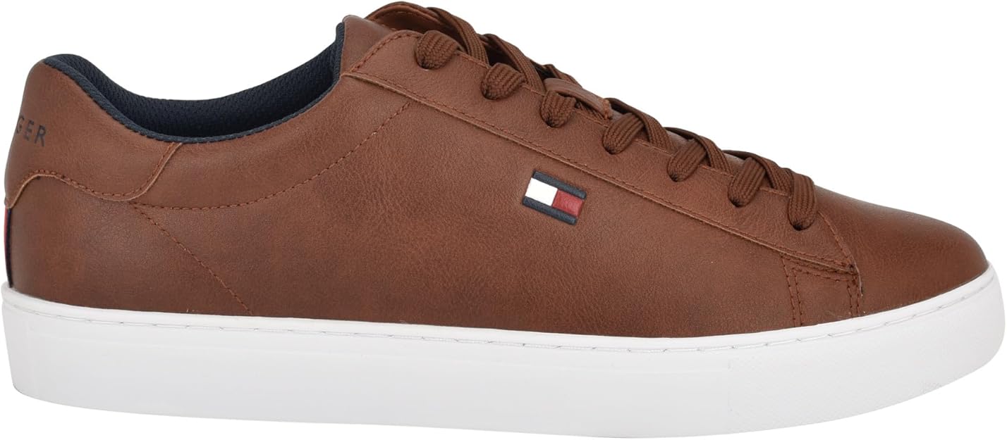 Tommy Hilfiger Men's Brecon Cup Sole Sneakers Brown Size 8.5