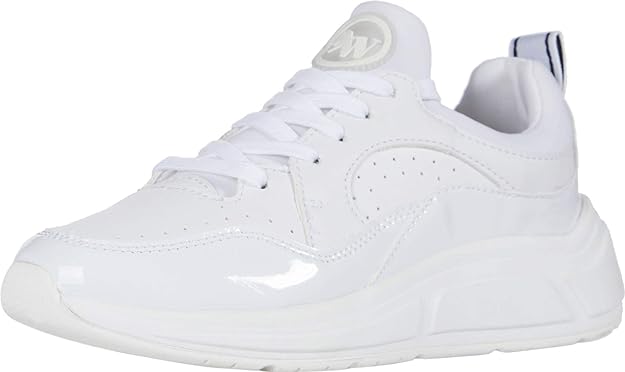 NINE WEST Women's Raylin Sneaker Color White/White Size 10M